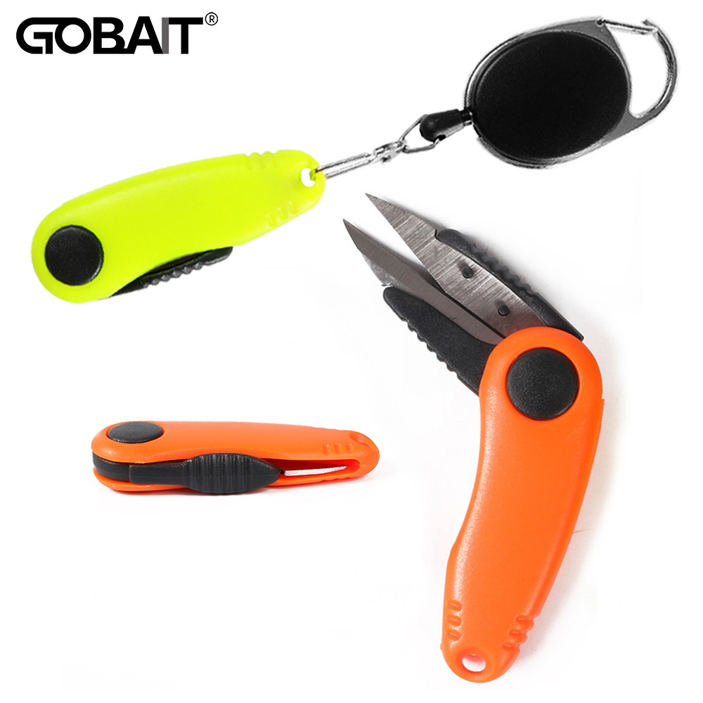 Fishing Hook Sharpener - Ciseaux pliables en forme de crevette,
