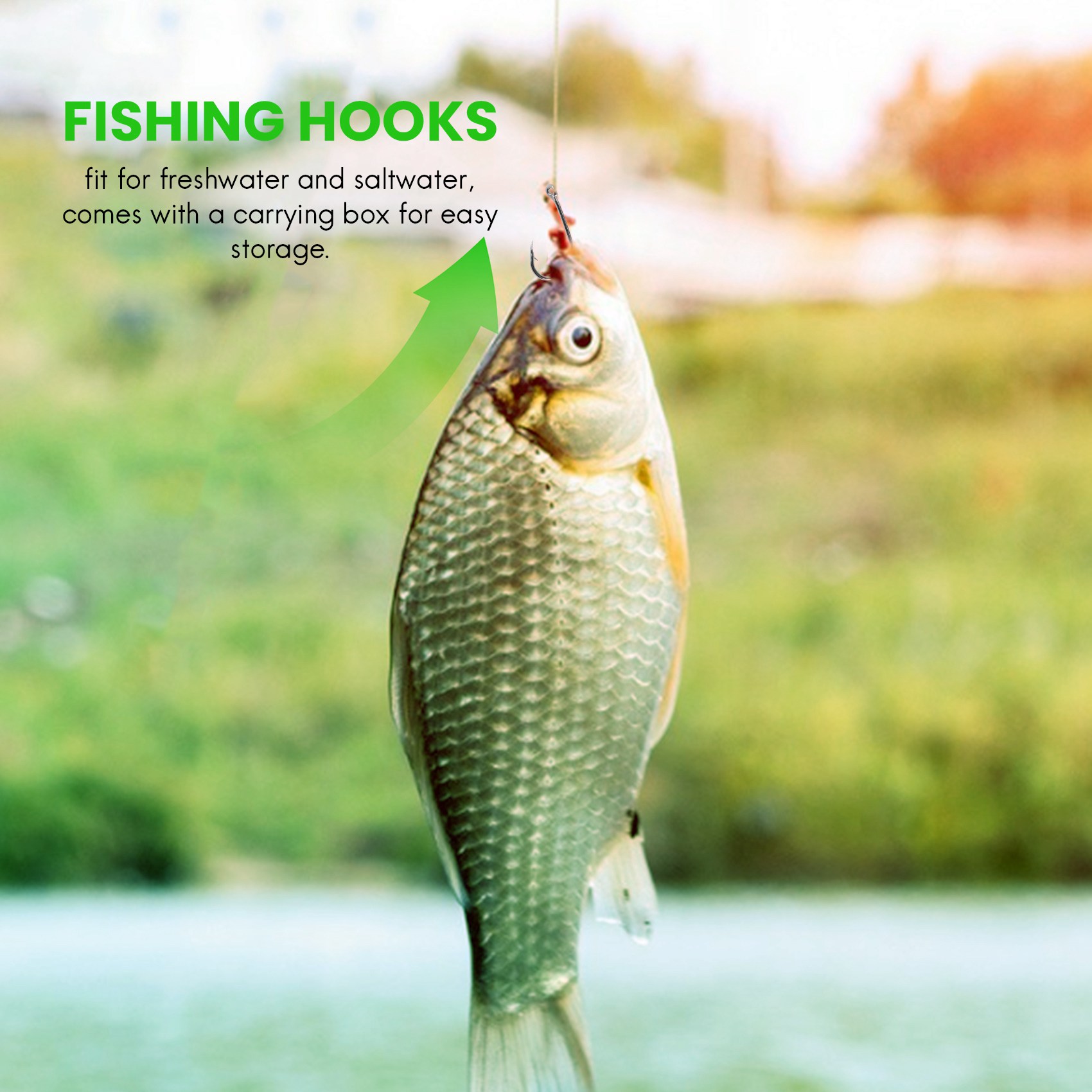 Nouveauté  500 pièces/ensemble - Fishing Hook Box avis et prix