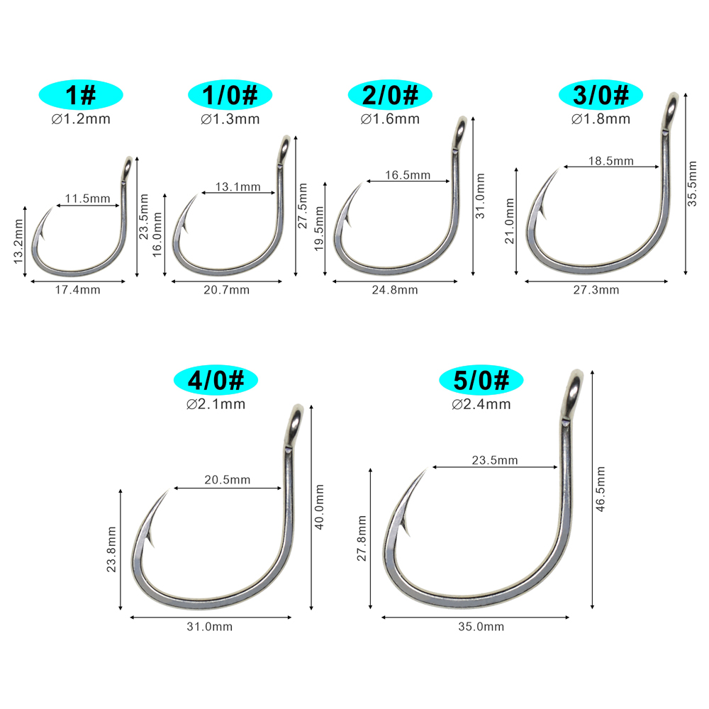 ICERIO 10 pièces, hameçons de  - Fishing Hook Offset avis et prix